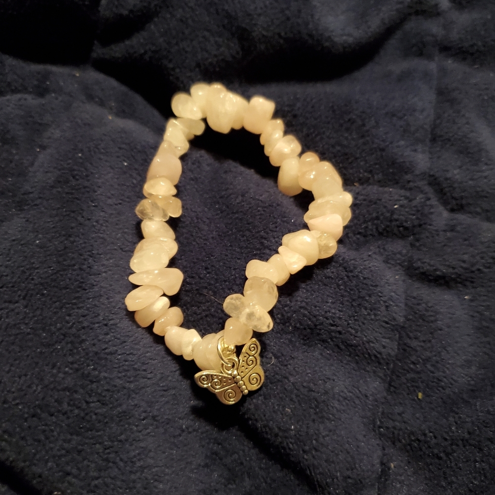 Rose quartz bracelet